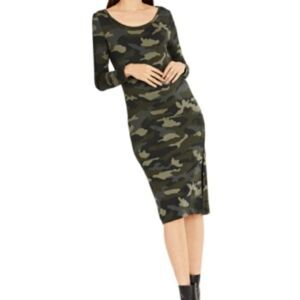 BB DAKOTA Can You See Me Now Camo Print NWT